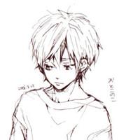 悲伤的动漫男生头像图片_WWW.WHOISQQ.COM