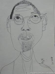 线描男生头像图片_WWW.WHOISQQ.COM