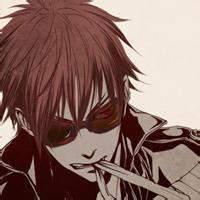 黑白动漫男生侧面头像图片_WWW.WHOISQQ.COM