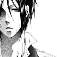 黑白动漫男生侧面头像图片_WWW.WHOISQQ.COM