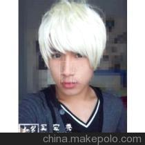 染白发男生头像图片_WWW.WHOISQQ.COM
