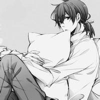 漫画头像图片恐扑男生黑白_WWW.WHOISQQ.COM