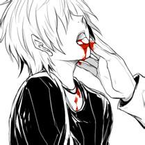 动漫男生带血头像图片_WWW.WHOISQQ.COM