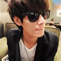 戴眼镜男生头像图片黑白照_WWW.WHOISQQ.COM