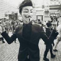 黑白面具头像图片男生_WWW.WHOISQQ.COM