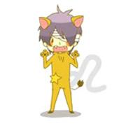 狮子座头像图片卡通男生_WWW.WHOISQQ.COM