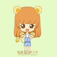 狮子座头像图片卡通男生_WWW.WHOISQQ.COM