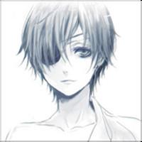 男生素描彩色头像图片_WWW.WHOISQQ.COM