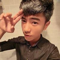 比剪刀手的男生头像图片_WWW.WHOISQQ.COM