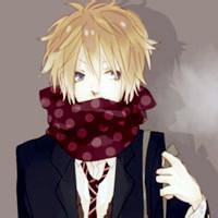 动漫蓝瞳男生头像图片_WWW.WHOISQQ.COM