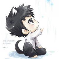 可爱带字头像图片动漫男生_WWW.WHOISQQ.COM