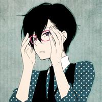 漫画眼镜男生头像图片_WWW.WHOISQQ.COM