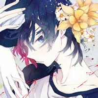 嗜血动漫男生头像图片红花_WWW.WHOISQQ.COM