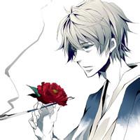 嗜血动漫男生头像图片红花_WWW.WHOISQQ.COM