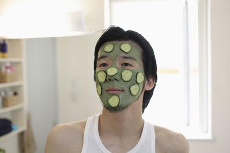 男生敷面膜头像图片_WWW.WHOISQQ.COM