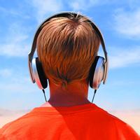 卡通头像图片 男生听音乐_WWW.WHOISQQ.COM