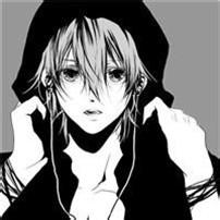 男生头像图片霸气动漫黑白_WWW.WHOISQQ.COM