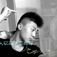 超拽男生黑白动态头像图片_WWW.WHOISQQ.COM