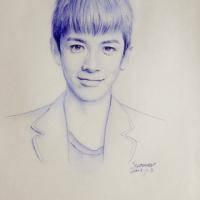 手绘小时代头像图片 男生_WWW.WHOISQQ.COM