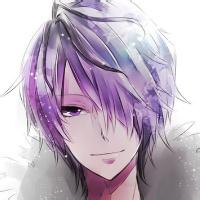 男生动漫头像图片紫色_WWW.WHOISQQ.COM