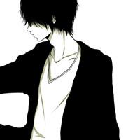 单手捂脸男生漫画头像图片_WWW.WHOISQQ.COM
