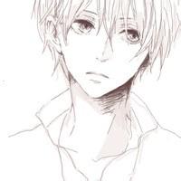 单手捂脸男生漫画头像图片_WWW.WHOISQQ.COM