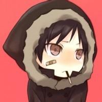 单手捂脸男生漫画头像图片_WWW.WHOISQQ.COM