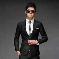 男生西服修身头像图片_WWW.WHOISQQ.COM