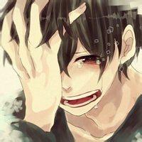 動漫男生流泪头像图片_WWW.WHOISQQ.COM