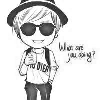 qq男生镜框重影头像图片_WWW.WHOISQQ.COM