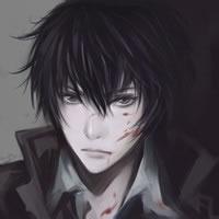 漫画忧郁男生头像图片_WWW.WHOISQQ.COM