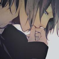 漫画忧郁男生头像图片_WWW.WHOISQQ.COM