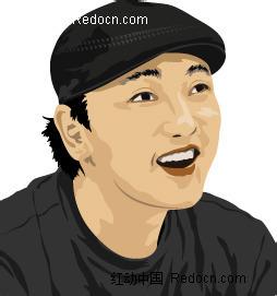 戴帽子男生玩手机头像图片_WWW.WHOISQQ.COM