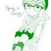 戴眼镜小男生漫画头像图片_WWW.WHOISQQ.COM