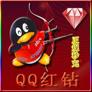 男生红色红钻头像图片_WWW.WHOISQQ.COM