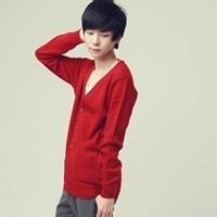 男生红色毛衣头像图片_WWW.WHOISQQ.COM