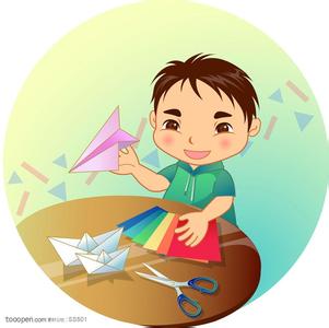 小男生拿着纸片做头像图片_WWW.WHOISQQ.COM