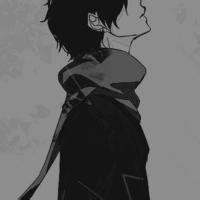黑色的男生漫画头像图片_WWW.WHOISQQ.COM