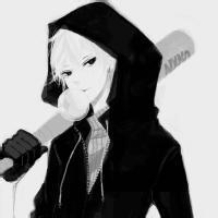 黑色的男生漫画头像图片_WWW.WHOISQQ.COM