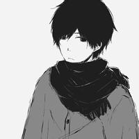 黑色的男生漫画头像图片_WWW.WHOISQQ.COM