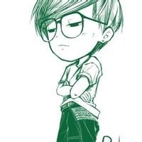 男生头像图片,手绘图_WWW.WHOISQQ.COM