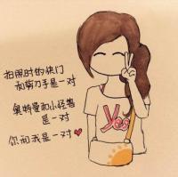 男生头像图片,手绘图_WWW.WHOISQQ.COM