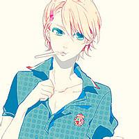 动漫男生侧躺头像图片_WWW.WHOISQQ.COM