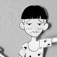 qq头像图片全身照黑白男生_WWW.WHOISQQ.COM